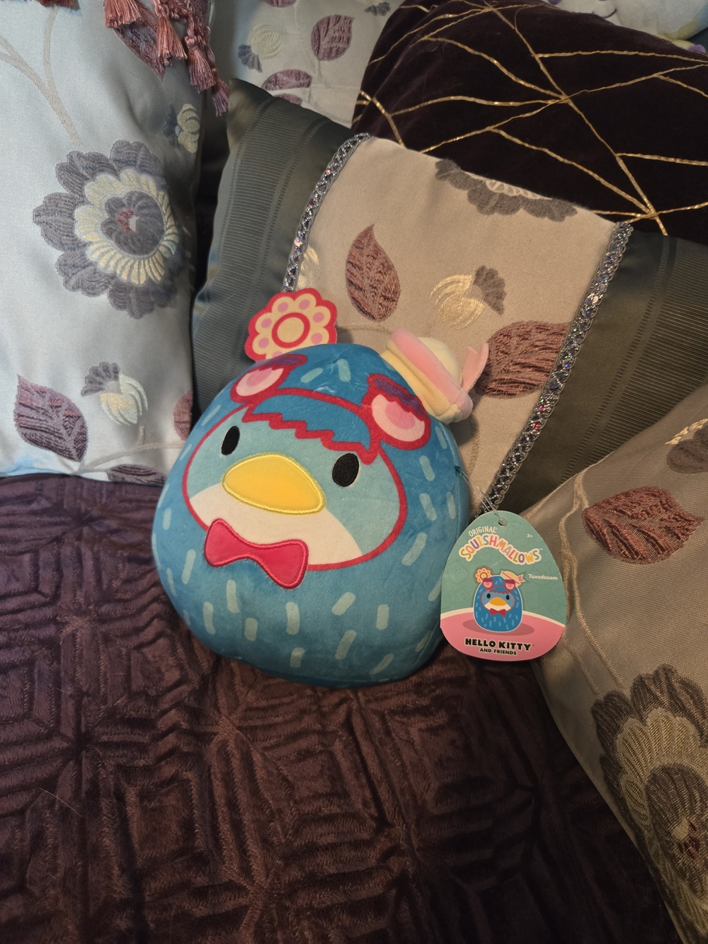 Sanrio TuxedoSam Squishmallow 8" - NWT